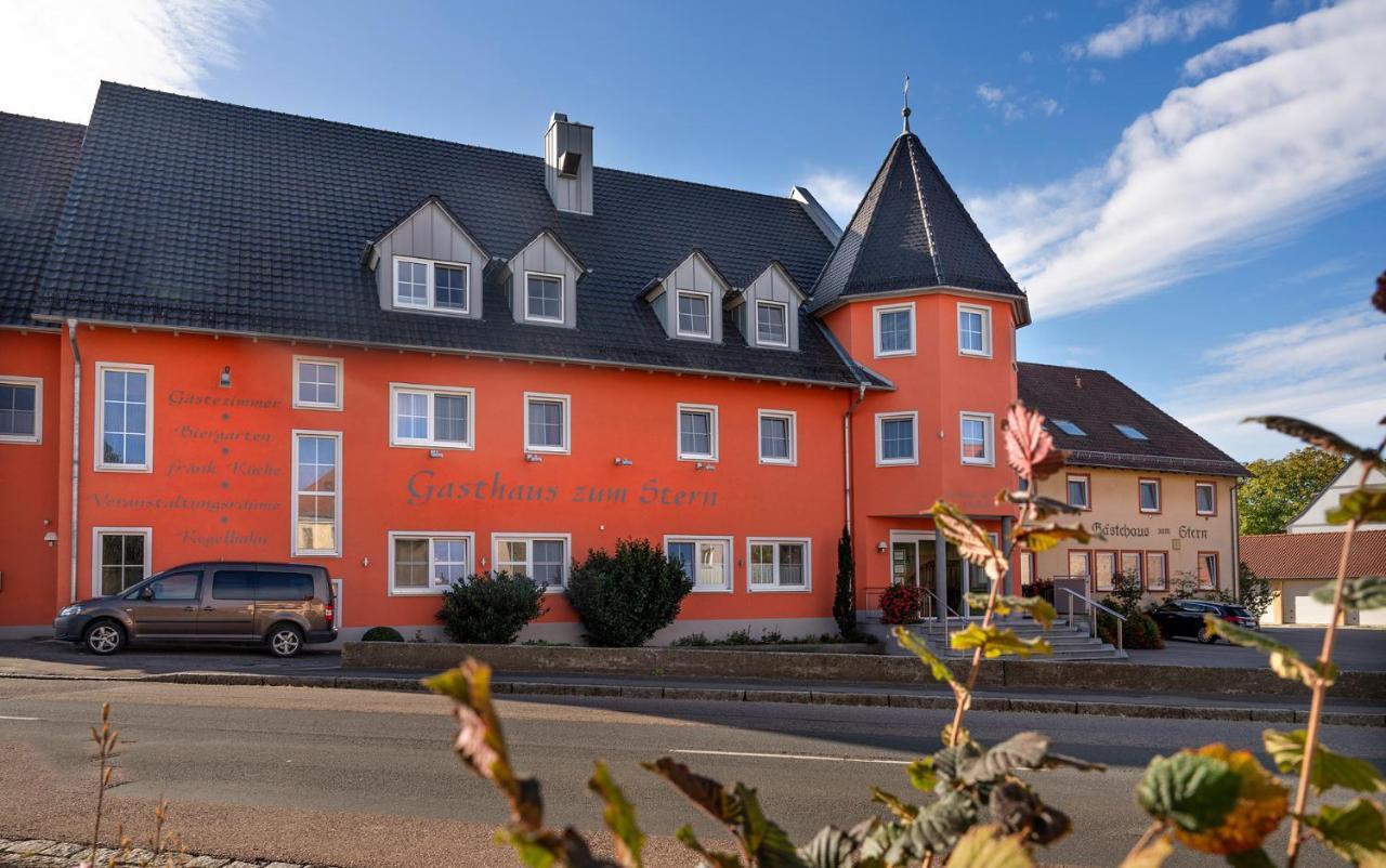 Gasthaus Zum Stern Gollhofen Dış mekan fotoğraf